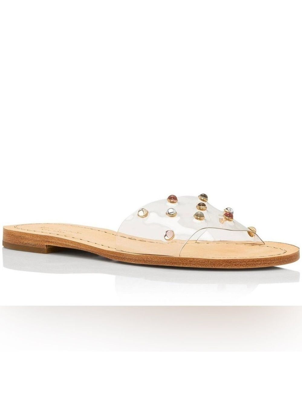 NIB Kate Spade Stacie Rainbow Rhinestone Slide Sandal